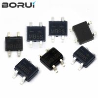 50pcs/lot MB6S MB10S MB6F MB10F MB10M MB8S MB8F SOP-4 0.5A 1000V SMD Bridge Rectifier WATTY Electronics