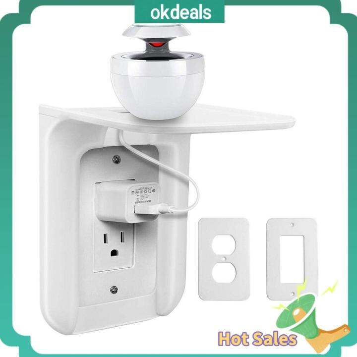 OKDEALS Household Electrical Extender ABS Switch Socket Rack Storage