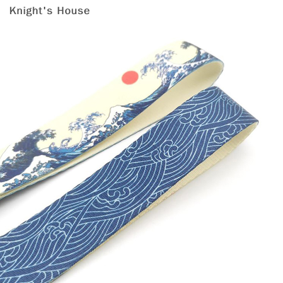 Knights House พวงกุญแจรถไนลอนถ่ายโอนความร้อนสายคล้องพวงกุญแจรถยนต์แบบญี่ปุ่นปรับสายได้