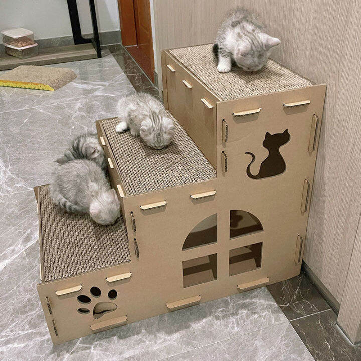 💖READY STOCK💖 Cat Scratching Board Nest Cat Nest One Cat Claw Board
