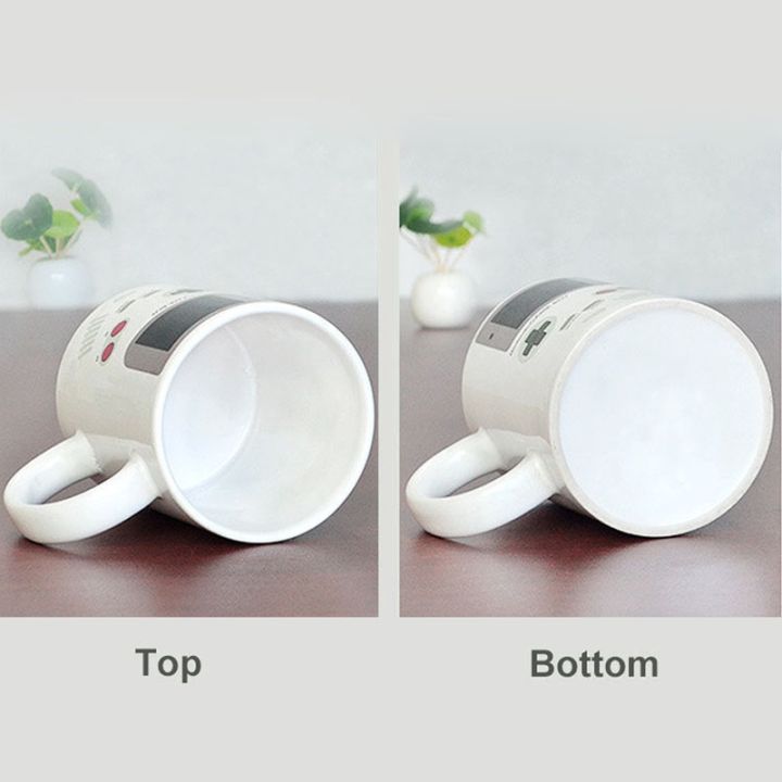 high-end-cups-เครื่องเกมสร้างสรรค์เมจิกแก้วอุณหภูมิเปลี่ยนสีกิ้งก่าถ้วยไวต่อความร้อนถ้วยกาแฟชานมแก้วสำหรับของขวัญ