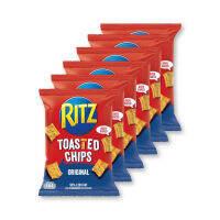 [พร้อมส่ง!!!] ริทซ์ โทสเต็ด ออริจินอล 45 กรัม x 6 ซองRitz Toasted Chip Original 45 x 6 Pcs