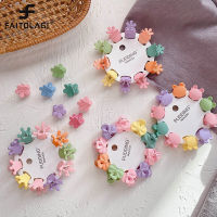 10Pcs ผมเด็กผู้หญิงคลิปสีลูกอมเด็กกิ๊บติดผมเด็ก Princess Crown Bows ดอกไม้กิ๊บติดผมเด็กผมเด็กผู้หญิงอุปกรณ์เสริม