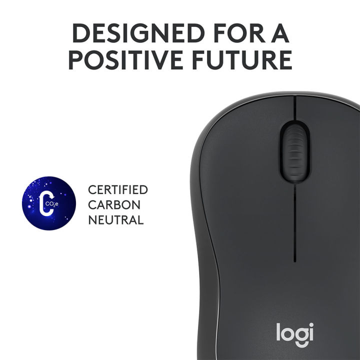 logitech-m240-silent-bluetooth-mouse-เม้าส์ไร้สายที่วางใจได้พร้อมรูปทรงจับสบายและการคลิกเงียบ-เชื่อมต่อผ่าน-bluetooth-ไม่มีแถม-usb-receiver