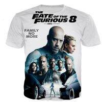 2023 newfast The Furious T เสื้อผู้ชายผู้หญิง3D พิมพ์เสื้อยืด Casual Harajuku สไตล์ xort streetwear TOPO dropshipping