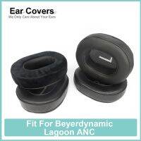 Earpads For Beyerdynamic Lagoon ANC Headphone Earcushions Protein Velour Sheepskin Pads Foam Ear Pads Black Comfortable