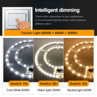 ร้อน Led ไฟเพดานเปลี่ยนไฟ Led แผงหรี่แสงได้รอบนำโมดูลคณะกรรมการ220โวลต์สำหรับโคมไฟเพดานพัดลมไฟ60วัตต์72วัตต์80วัตต์100วัตต์