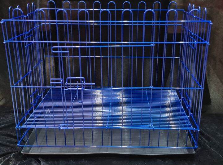 METALIC COATED Collapsable crib type dog cage large size Lazada PH