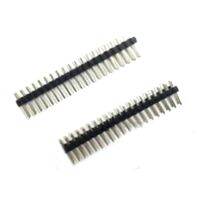 ❣♚ 50pcs Double Row 2 Rows Needle Copper 2x20 2.54mm Pitch Straight Male Pin Header Wholesale Price