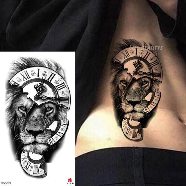 waterproof-temporary-tattoo-sticker-forest-lion-tiger-bear-flash-women-snake-wolf-crown-flower-body-art-arm-fake-tatoo-men