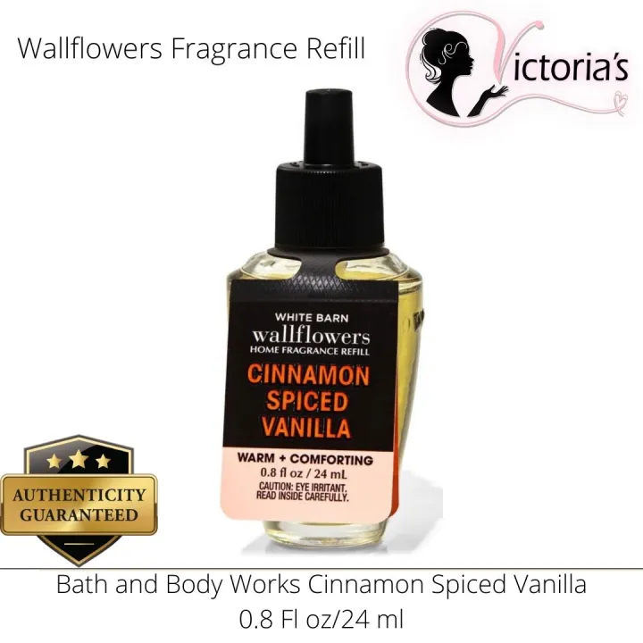 Authentic Bath And Body Works Cinnamon Spiced Vanilla Wallflower Refill