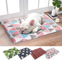 Soft Pet Dog Blanket Puppy Dog Cat Bed Mat Warm Printed Dog Blanket Mattress Sofa Cushion Washable For Small Medium Large Dogs