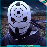 Ninja Anime Obito Tobi Lateks Topeng Jepang Cosplay Masquerade Aksesoris Pesta Kostum Alat Peraga