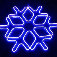 ⊙◑  LED neon pureoutdoor engineering lightingdouble star snow flexiblewith high pressureshape