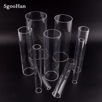 4pcs OD 16 75mm Acrylic Transparent Aquarium Fish Tank Pipe Plexiglass Water Supply Tube Home Garden DIY Watering Fittings 20CM