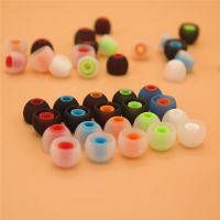 R4ST 12pcs 3.8mm สีสัน หูฟัง ยาง อ่อนนุ่ม หูฟัง แผ่นรองหูฟัง หูฟังอินเอียร์ เคล็ดลับหูซิลิโคน