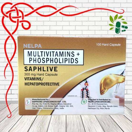 SAPHLIVE (Multivitamins + Phospholipids) 100 Capsules Lazada PH