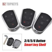 BZTOPKEYS ปลอกกุญแจรีโมทรถยนต์อะไหล่สำหรับ ATS อุ่น XTS CTS คาดิแลค Escalade ESV สมาร์ท Keyless ฝาครอบเปล่า