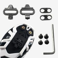 ปุ่มสตั๊ดรองเท้าจักรยานเสือภูเขาสำหรับ Shimano SH51 SPD MTB Cleats Kit Calas Tocas รองเท้าปั่นจักรยานหลายบันไดแป้นเหยียบจักรยานวางจำหน่าย