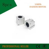 ﹍۩ Free shipping 8pcs SC6UU SCS6UU Linear motion ball bearings slide block bushing for 6mm linear shaft guide rail