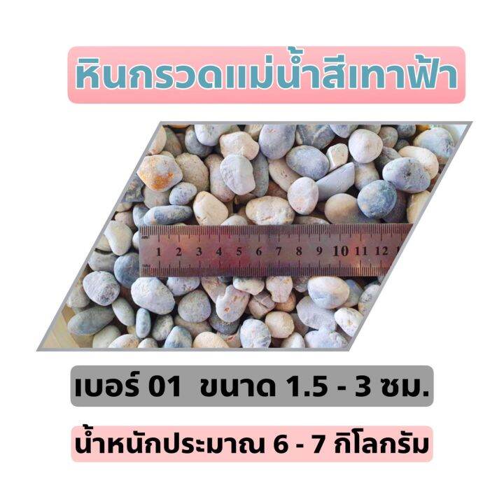 หินกรวดแม่น้ำ-หินกรวด-หินธรรมชาติ-ตกแต่งสวน-แต่งตู้ปลา