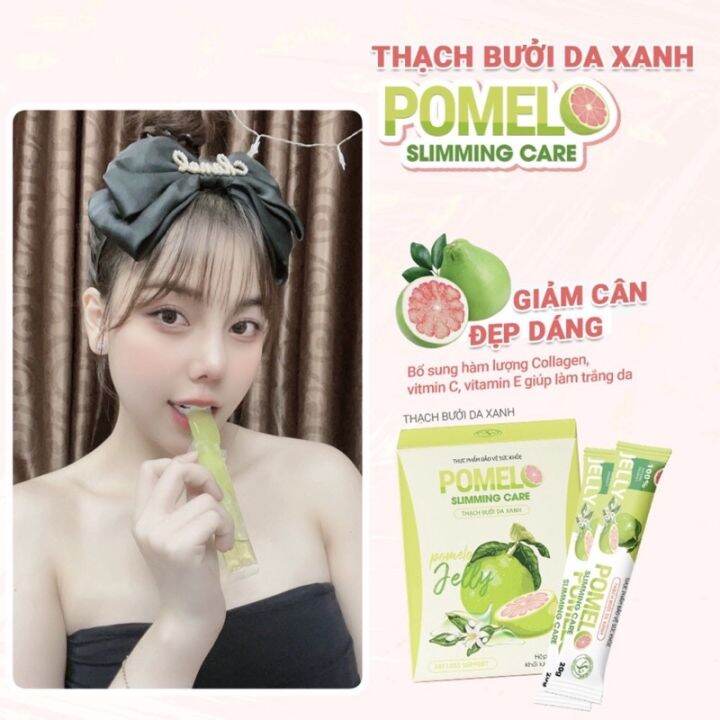 Thạch Bưởi Da Xanh Pomelo Slimming Care, Giảm Cân, Giữ Dáng, Không Cần
