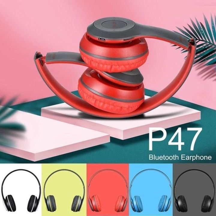 orange-home-earphone-cover-หูฟังหูฟังพับได้ชุดหูฟังไร้สายบลูทูธพร้อมไมค์สำหรับ-iphone-mp3-iphone-samsung-xiaomi