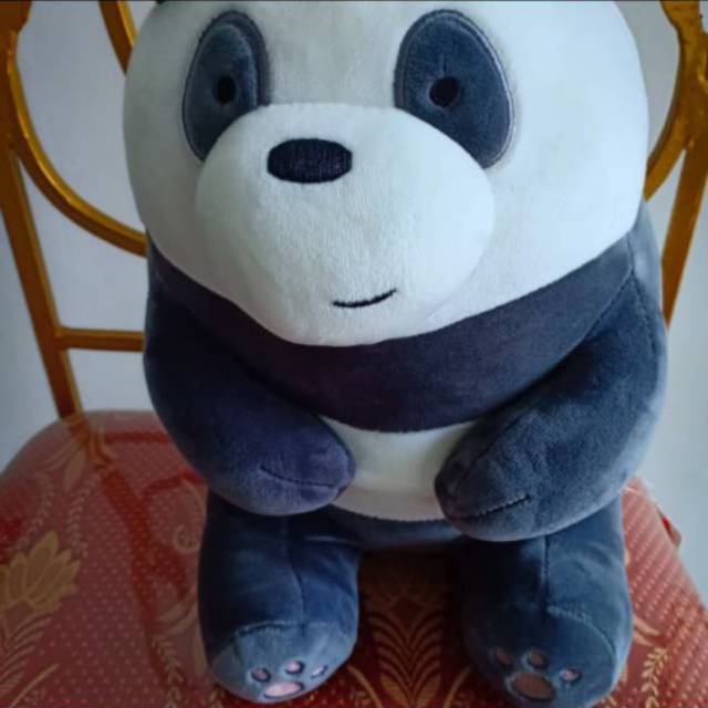 Boneka Miniso We Bare Bears Lovely Plush Toy Pandaice Bears Grizzy Boneka Miniso Lucu Lazada 3878