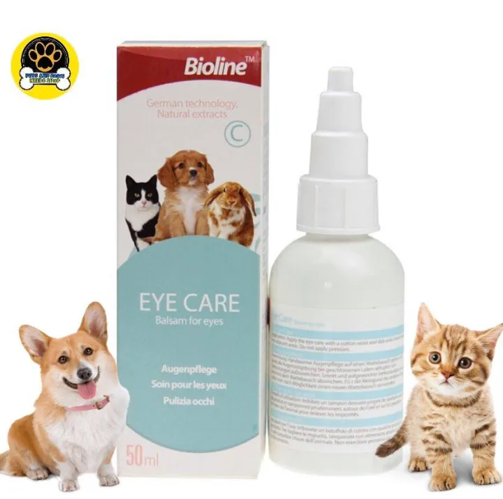 Bioline EYE CARE for Dogs, Cats and Rabbits (50ml) | Lazada PH