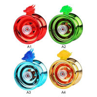 Xiu14สีเด็กเมจิก Yoyo ตอบสนองความเร็วสูงอลูมิเนียม Yo-Yo กลึง CNC กับปั่นสตริงสำหรับหนุ่มๆสาวๆ Childrenc12-58