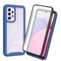 2023hotsale 360 Full Body PROTECT CLEAR ARMOR Case สำหรับ Samsung Galaxy A21S A31 A51 A71 A73 A33 A23 A13 4G 5G หน้าจอฟิล์มกันชน