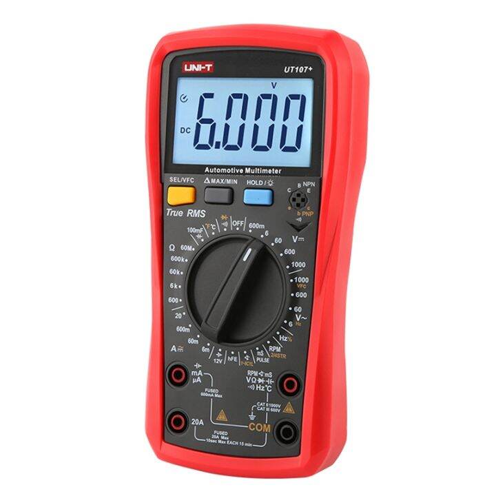 UNI-T UT105+ Digital Multimeter True RMS VFC AC DC Temperature ...