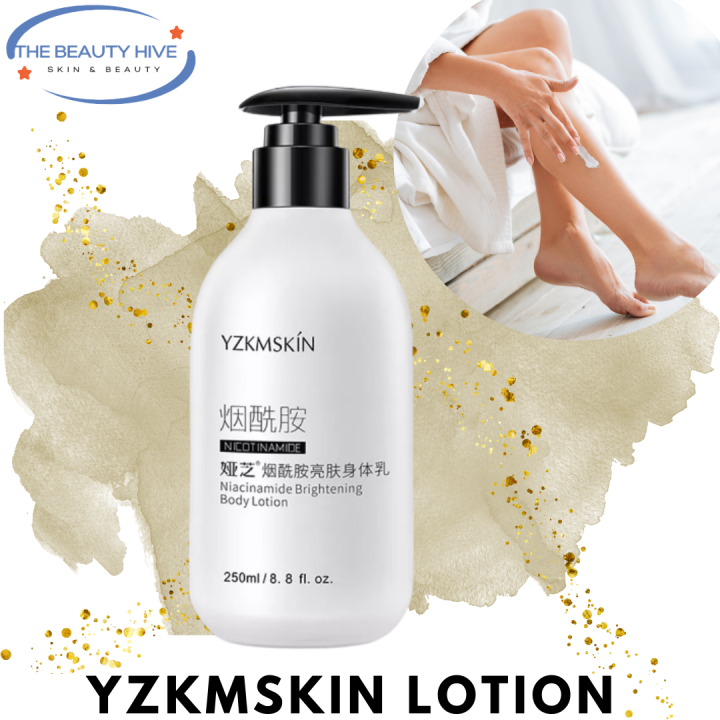 Yzkmskin Nicotinamide Permanent Whitening Body Lotion 250ml Whitening 