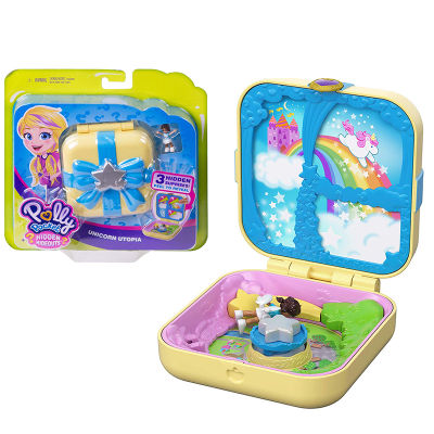 2021 Original Mat Polly Pocket Koala Adventures Bags Girls Home Toys for Children Mermaid Kids Reborn Dolls Girls Toys