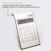 Desktop Calculator ABS Calculator Easy to Read Arithmetic Operation  Durable Impact Resistant Desktop Calculator Basic Counter Calculators