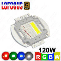 ชิป LED 120 W RGBW สีแดงสีเขียวสีน้ำเงิน COB สีขาว SMD โคมไฟ DMX DIY 120 W วัตต์ไฟเวทีสำหรับดิสโก้ดีเจเทศกาลปาร์ตี้