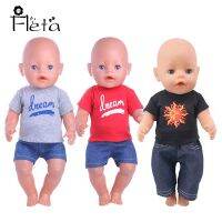 Doll Set T-Shirt Jeans Handsome Clothes Accessories Fit 18 Inch American amp;43 CM Born BabyGirl 39;s Birthday ToysGeneration