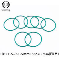 【2023】1PC Fluorine rubber Ring FKM O-rings Seals CS2.65mm ID51.55354.1.5mm O Ring Seal Gasket Oil Ring Sealing Washer