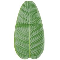 5PCS Artificial Banana Leaves Faux Tropical Leaves for Hawaiian Luau Party Decor Table Runner Centerpiece Place Mat