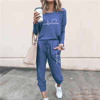 Two Piece Set Women Hoodies and Pants Female Tracksuit Hooded Sweatshirt Causal Autumn Spring Outfits Suit Clothes Size S-4XL