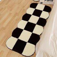 【SALES】 Rugs for Bedroom Decoration Home Bedside Foot Mat Fluffy Living Room Carpets Soft Doormat Corridor Carpet Irregular plush rugs