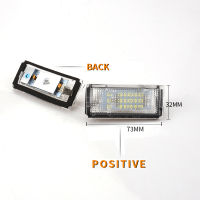 A Set Auto Canbus White 12V No Error Led License Plate Lights For BMW E46 4D 1998-2003 Tail Number Plate Light Lamp