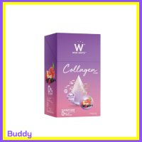 ** 1 กล่อง ** WINK WHITE W Collagen Plus วิงค์ไวท์ ดับเบิ้ลยู คอลลาเจนพลัส ขนาดบรรจุ 7 ซอง / 1 กล่อง