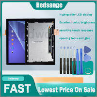 Redsange 10.1นิ้วสำหรับ Sony Xperia Tablet Z SGP311 SGP312 SGP341จอ LCD + แผงหน้าจอทัชสกรีนหน้าจอสัมผัสพร้อมเครื่องมือซ่อมฟรี