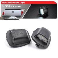 2ชิ้นสำหรับ Dodge Dakota 1997-2011ข้อผิดพลาดฟรีป้ายทะเบียน Led สีขาวเต็มรูปแบบโคมไฟแถบป้ายที่จอดรถอัตโนมัติ OEM: 55055292