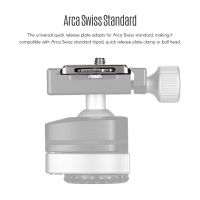 อุปกรณ์ขาตั้งกล้องแบบบาง 70 มม . สําหรับ Arca Swiss Standard Tripod Release Plate