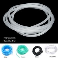 【CW】4*6mm Silicon Aquarium 1m/3m/5m/10m Oxygen Pump Hose Air Bubble Stone Aquarium Fish Tank Pond Pump Tube Food Grade Material