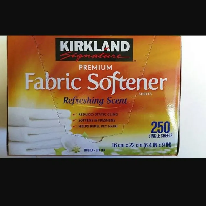 (Murah!!) Kirkland Fabric Softener Dryer Sheet Isi 250Sheets