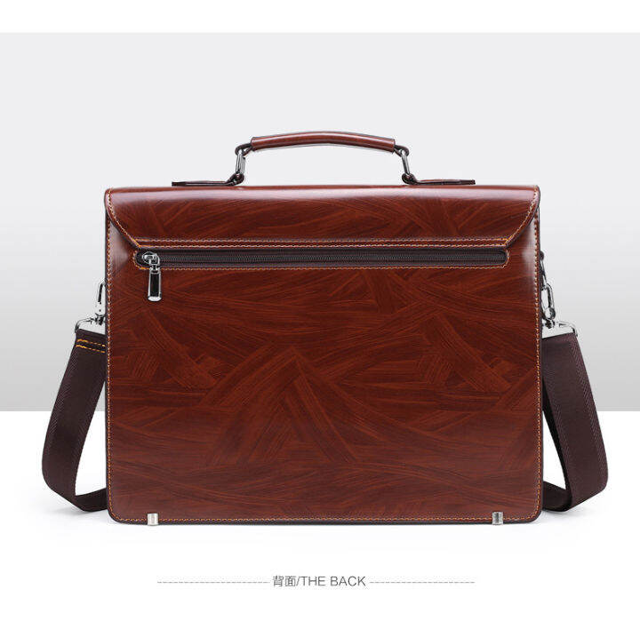 Smart King Men Portfolio Hand Pas Lock Business Briefcase LargeVolume