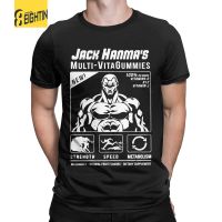 Cotton Crewneck Clothing | Jack Hanma T-shirt | Jack Hanma Shirt | Cotton Tee Shirt - Men XS-6XL